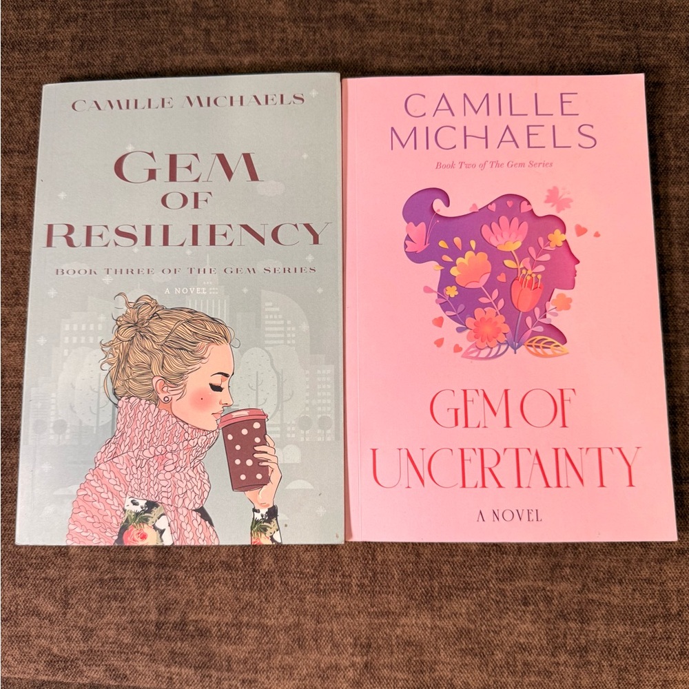 Camille Michaels Gem of Uncertainty Gem of Resiliency 2 Book Lot Paperback